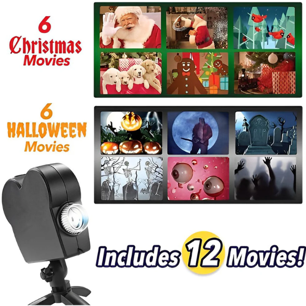 Halloween Holographic Projection